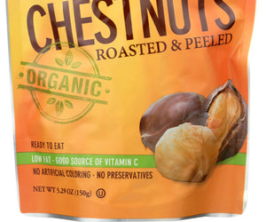 Blanchard & Blanchard: Organic Whole Chestnuts Roasted & Peeled, 5.29 Oz