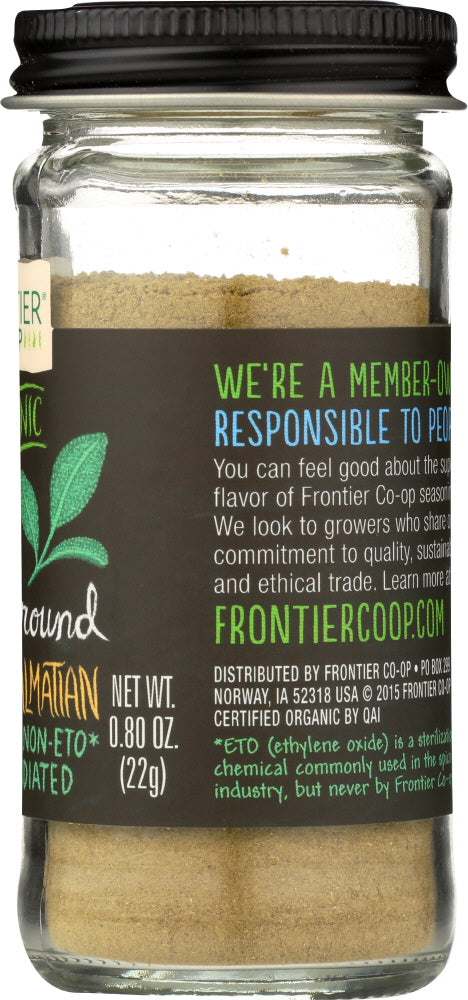 Frontier Herb: Bottle Sage Leaf Organic, 0.8 Oz