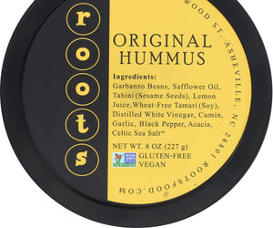 Roots Hummus: Original Hummus, 8 Oz