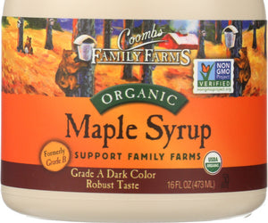 Coombs Family Farms: Maple Syrup Jug Grade A Organic, 16 Oz