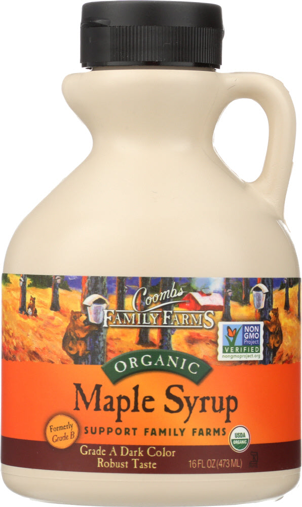 Coombs Family Farms: Maple Syrup Jug Grade A Organic, 16 Oz