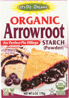 Lets Do Organics: Arrowroot Starch Organic, 6 Oz