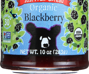 Crofters: Fruit Spread Blackberry Organic, 10 Oz