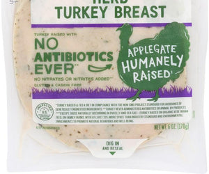 Applegate: Herb Turkey Breast Sliced, 6 Oz - RubertOrganics