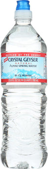 Crystal Geyser: Natural Alpine Spring Water Sport Cap, 700 Ml - RubertOrganics