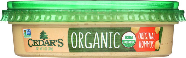 Cedar's: Organic Original Hommus, 10 Oz - RubertOrganics