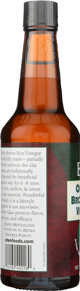 Eden Foods: Brown Rice Vinegar Organic, 10 Oz