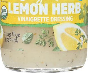 Litehouse: Organic Lemon Herb Vinaigrette Dressing, 11.25 Fl Oz - RubertOrganics