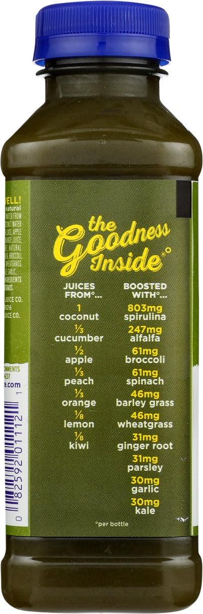 Naked Juice: Fruit Smoothie With 50% Lower Sugar Lively Greens, 15.20 Oz - RubertOrganics