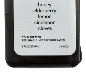 Pressed Juicery: Elderberry Shot, 2 Oz