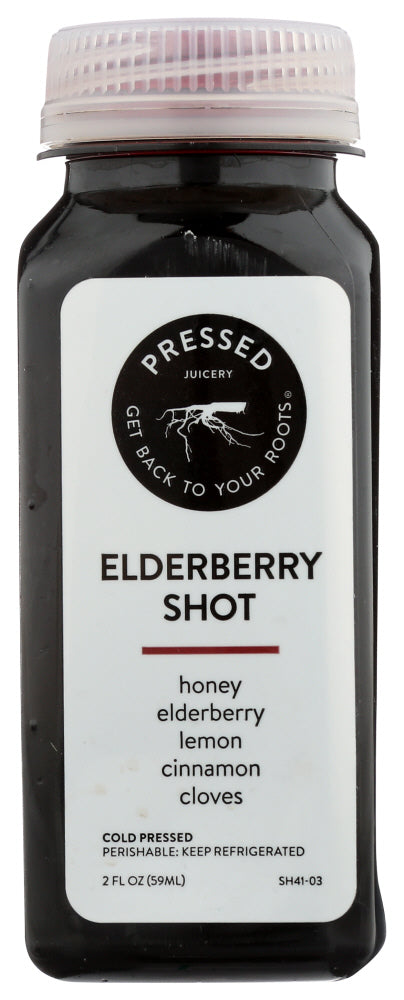 Pressed Juicery: Elderberry Shot, 2 Oz