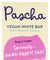 Pascha: Organic Vegan White Bar Vanilla, 2.82 Oz