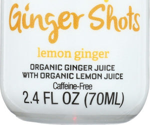 Tulua: Ginger Shots Lemon Ginger, 2 Oz