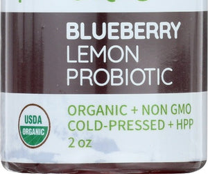 Tulua: Blueberry Lemon Probiotic Shot, 2 Oz