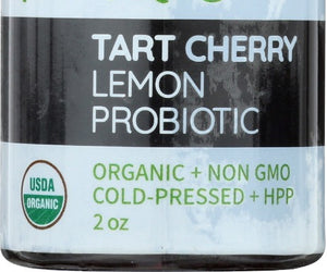 Tulua: Tart Cherry Lemon Probiotic Shot, 2 Oz