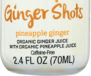 Tulua: Ginger Shots Pineapple Ginger, 2 Oz
