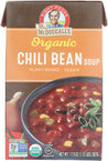 Dr Mcdougalls: Organic Chili Bean Soup, 17.9 Oz
