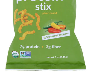 Iwon Organics: Protein Stix Spicy Sweet Peppers, 5 Oz