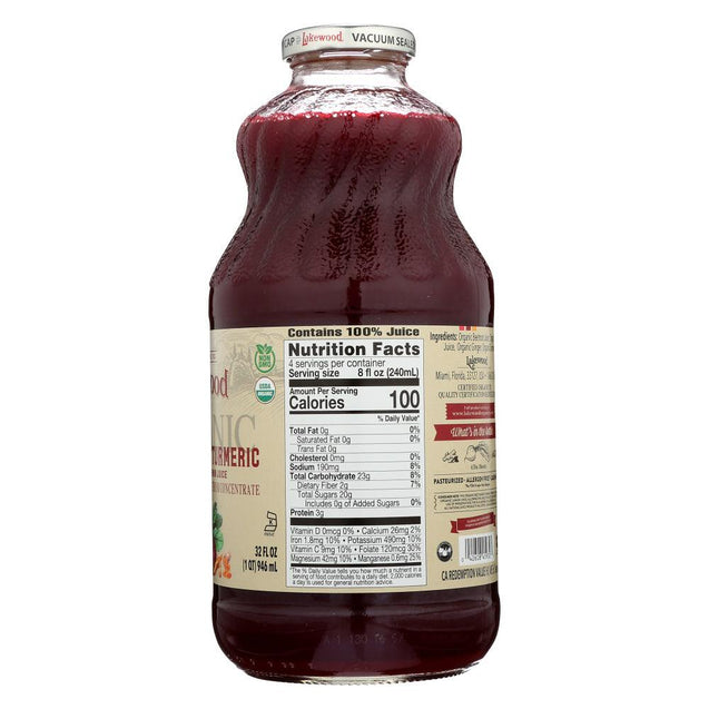 Lakewood: Organic Beet Ginger Turmeric Juice, 32 Fl Oz - RubertOrganics