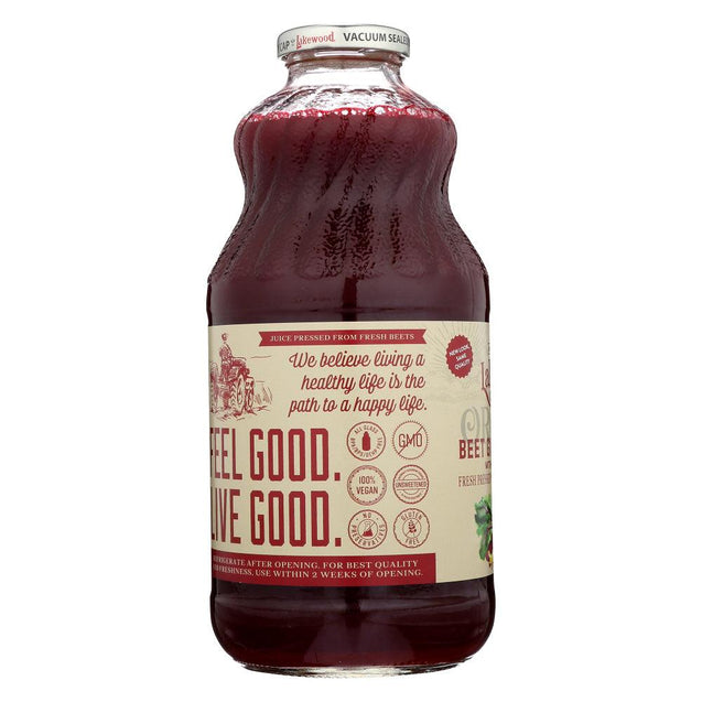 Lakewood: Organic Beet Ginger Turmeric Juice, 32 Fl Oz - RubertOrganics