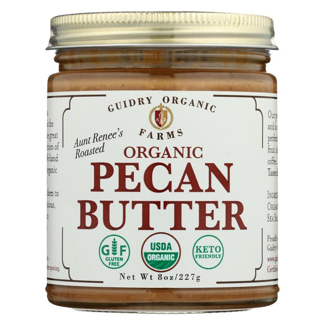 Guidry Organic Farms: Organic Butter Pecan, 8 Oz - RubertOrganics