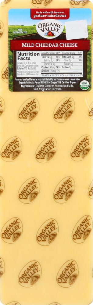 Organic Valley: Mild Cheddar Cheese, 5 Lb - RubertOrganics