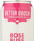 Better Booch: Rose Bliss Kombucha, 16 Oz - RubertOrganics