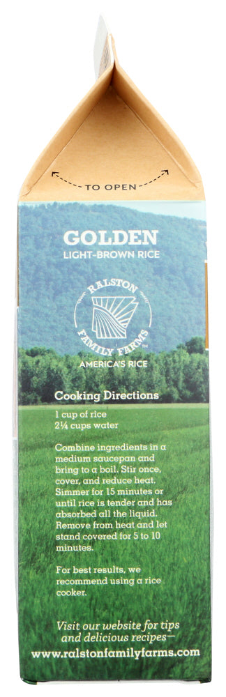 Ralston Family Farms: Golden Light-brown Rice, 24 Oz