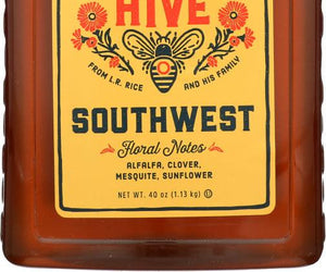 Local Hive: Raw And Unfiltered Southwest Honey, 40 Oz - RubertOrganics