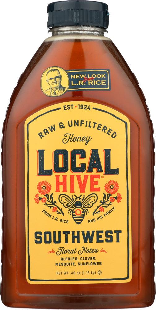 Local Hive: Raw And Unfiltered Southwest Honey, 40 Oz - RubertOrganics