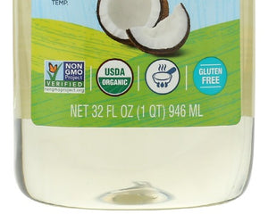 Carrington Farms: Unflavored Oil Organic Coconut, 32 Fo