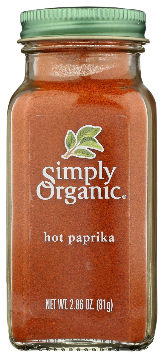 Simply Organic: Paprika Hot, 2.86 Oz