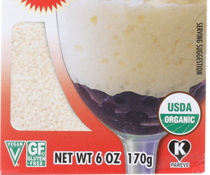 Lets Do Organics: Mix Tapioca Granules Organic, 6 Oz