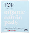 Top The Organic: Organic Cotton Ultra Thin Pads With Wings Night, 10 Ea