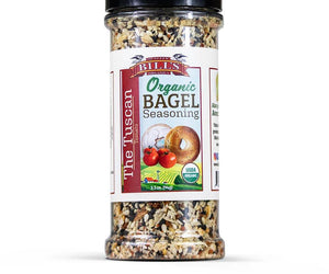 Bills Organics: Ssnng Bagel Tuscan, 3.3 Oz