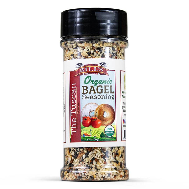 Bills Organics: Ssnng Bagel Tuscan, 3.3 Oz