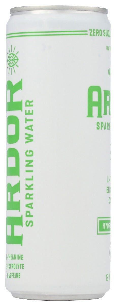 Ardor Organic: Mexican Lime Sparkling Water, 12 Fo