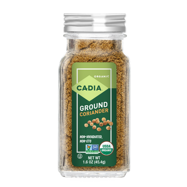 Cadia: Organic Ground Coriander, 1.6 Oz