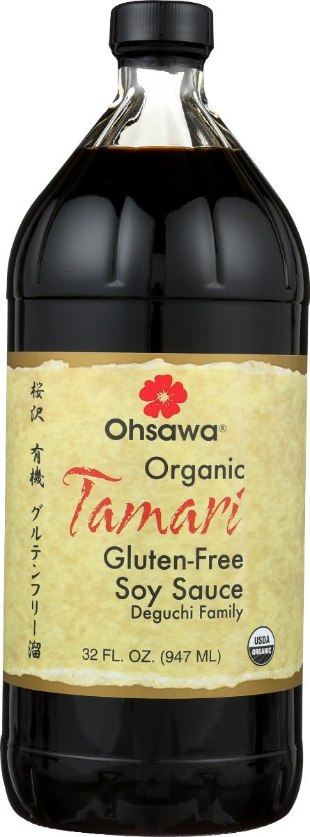 Ohsawa: Organic Tamari Soy Sauce, 32 Fo