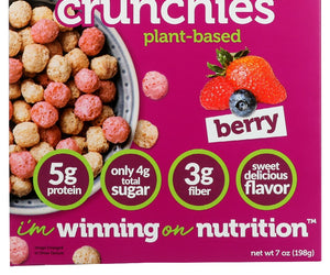 Iwon Organics: Crunchies Protein Berry, 7 Oz