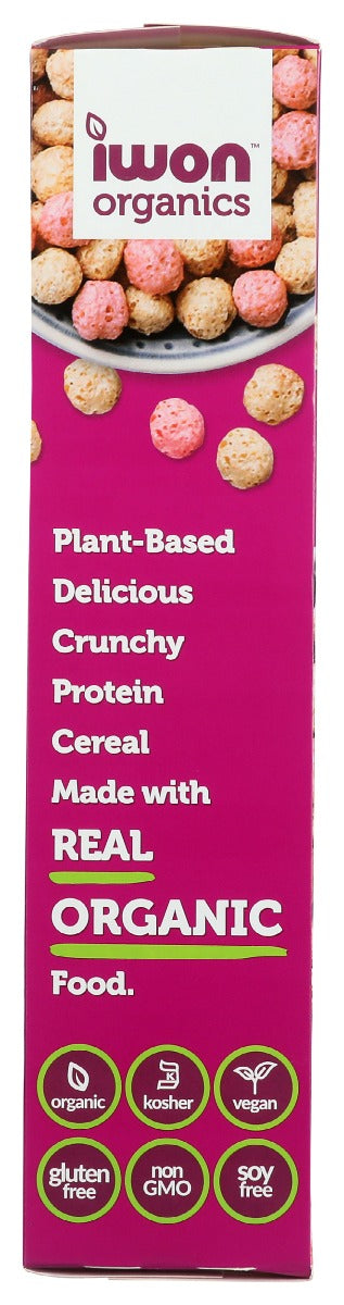 Iwon Organics: Crunchies Protein Berry, 7 Oz