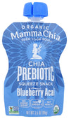 Mammachia: Blueberry Acai Organic Chia Prebiotic Squeeze, 3.5 Oz