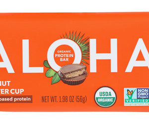Aloha: Organic Peanut Butter Cup Protein Bar, 1.98 Oz