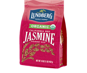 Lundberg: Organic Jasmine Rice California Red, 16 Oz