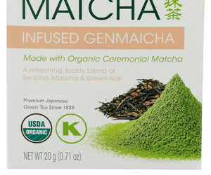 Aiya: Infused Genmaicha Organic Matcha, 1 Ea