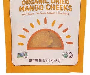 Natierra: Organic Dried Mango Cheeks, 16 Oz