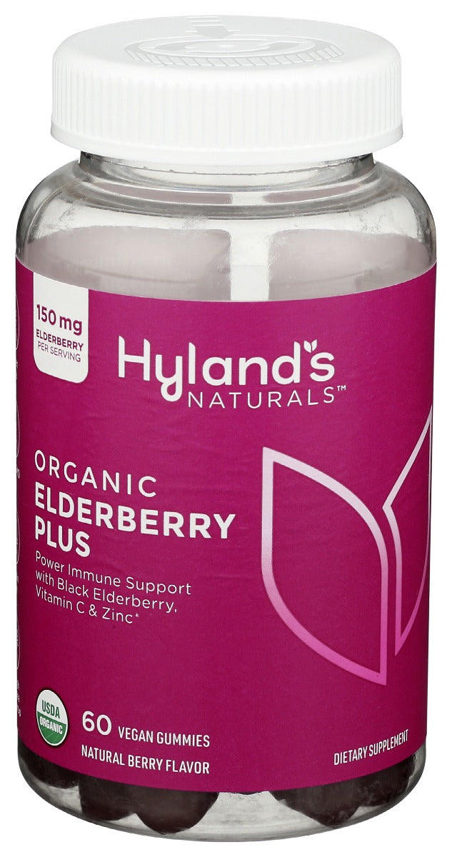 Hyland: Organic Elderberry Plus Gummies, 60 Pc