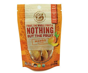 Organic Living Superfoods: Mango Dried Slices, 1.65 Oz