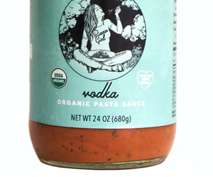 Pizza Girl: Vodka Organic Pasta Sauce, 24 Oz