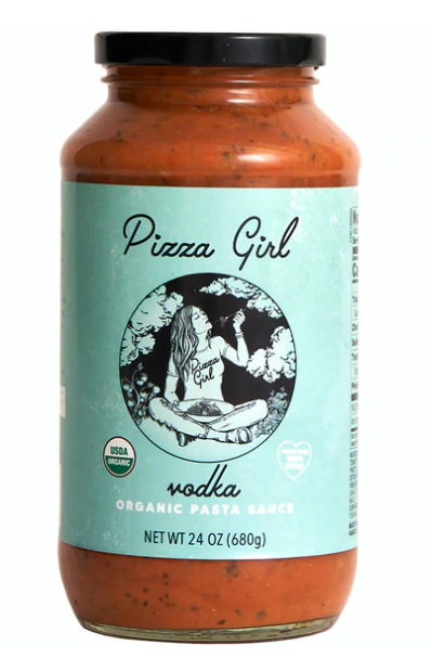 Pizza Girl: Vodka Organic Pasta Sauce, 24 Oz